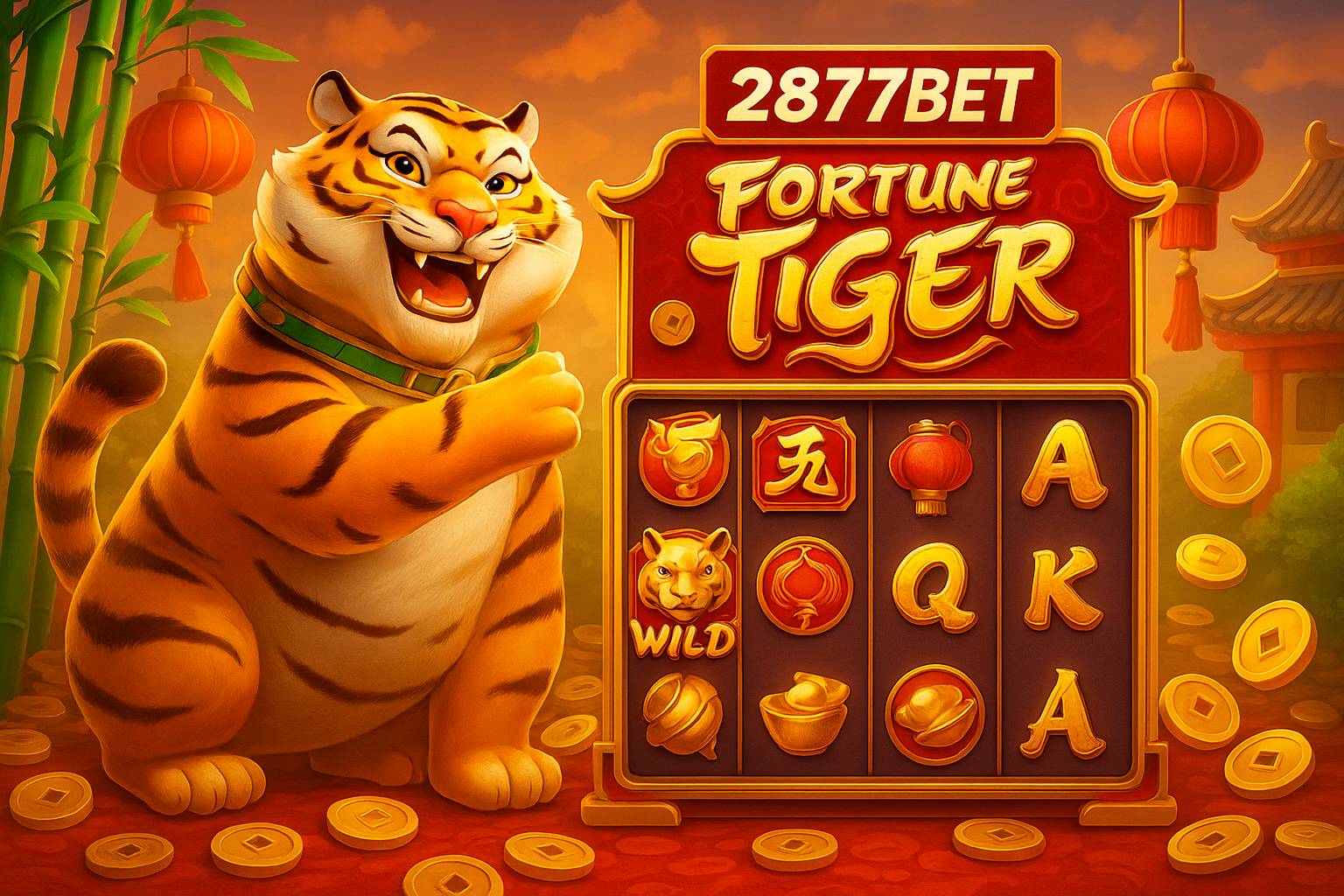 Fortune Tiger é um jogo imperdível no 2877BETCasino