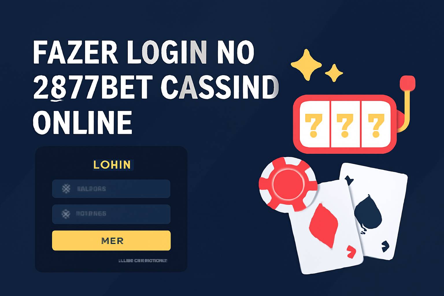 Login no Cassino 2877BET